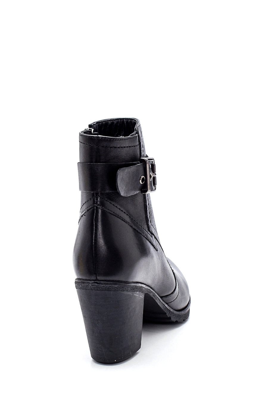 Women's Leather Heeled Boots