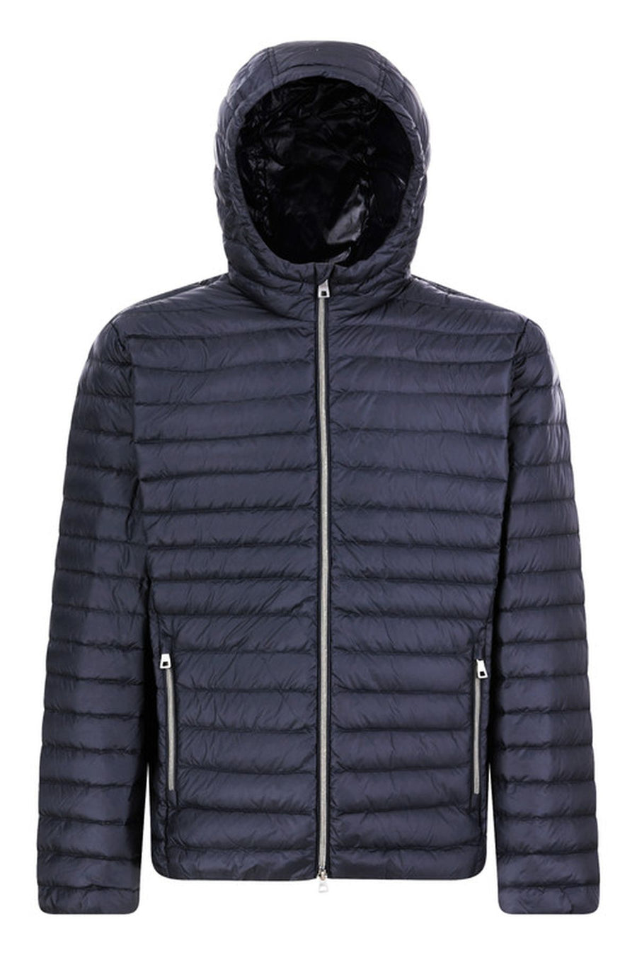 Geox Men's Navy Blue Warrens Hooded Coat M3625FT2449F1624 | Derimod