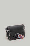 Women's Shoulder Bag with Staple Detail | Derimod