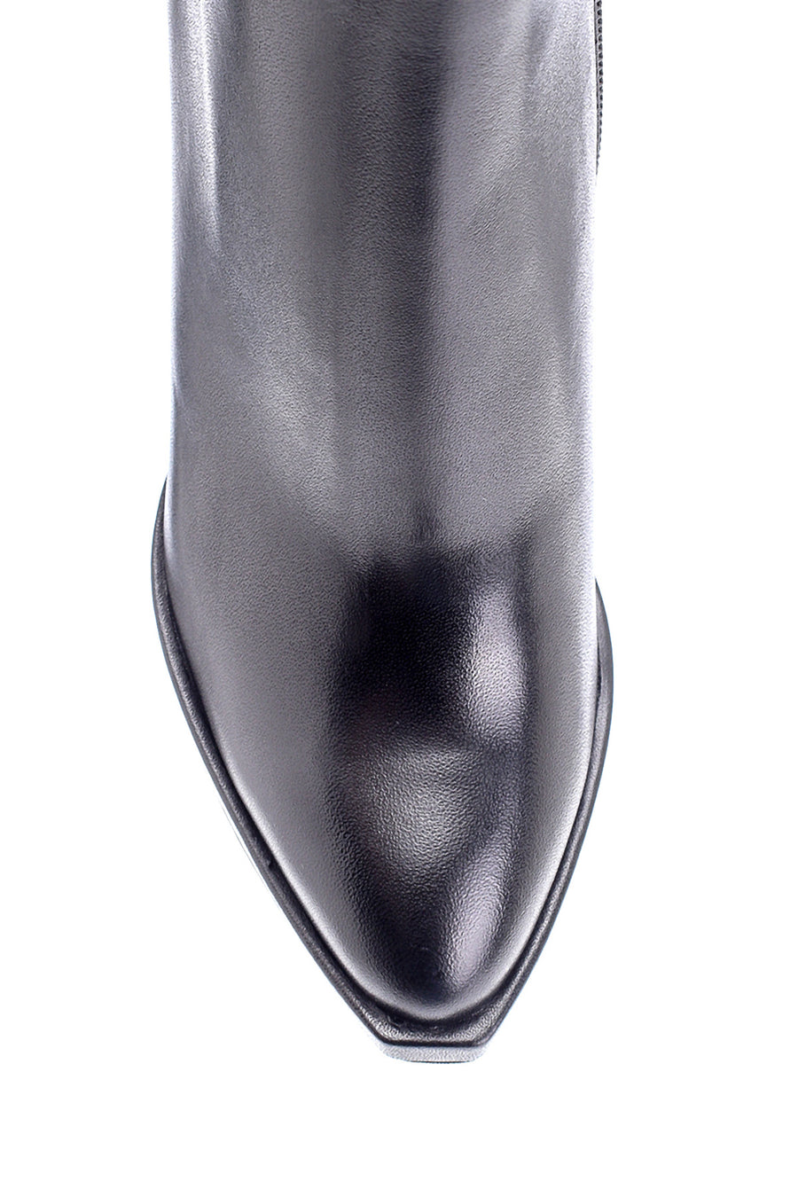 Women's Leather Heeled Boots