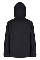 Geox Men's Black Clintford Abx Hooded Coat | Derimod