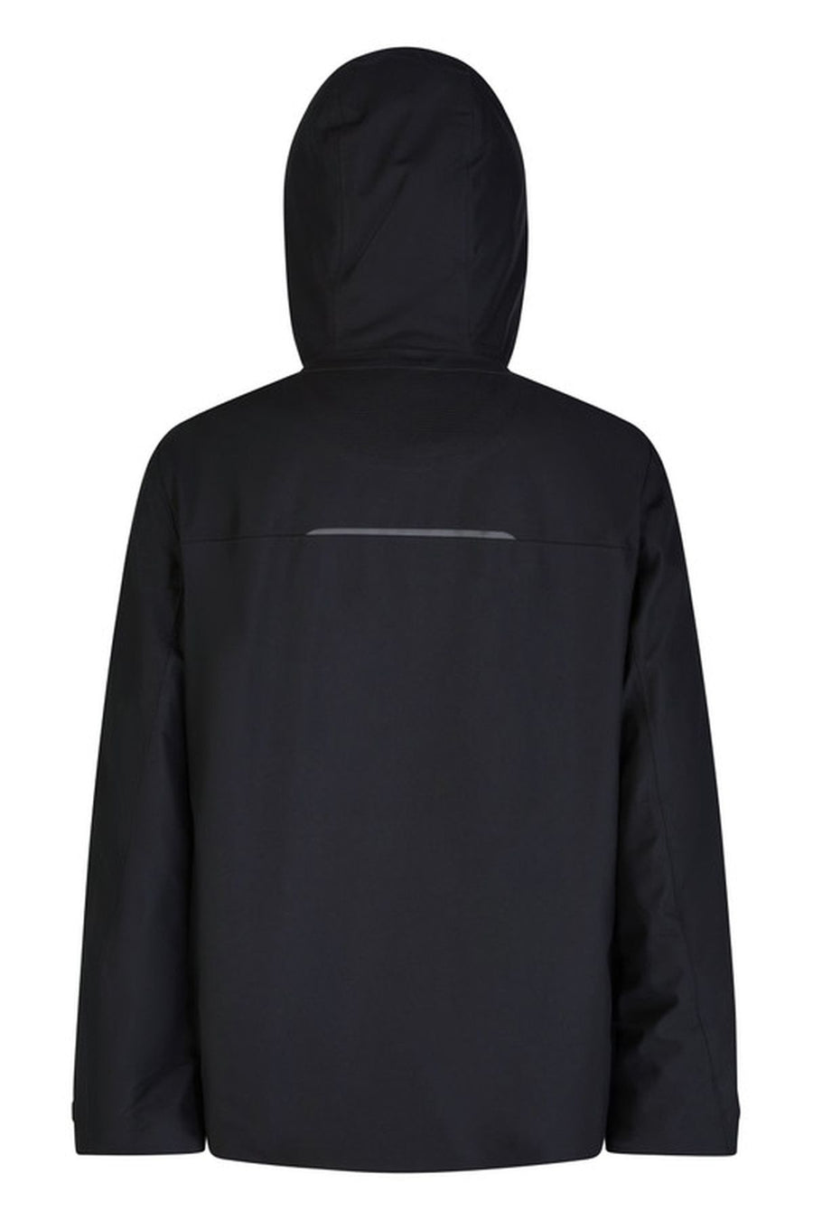 Geox Men's Black Clintford Abx Hooded Coat