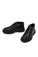 Men's Black Lace-Up Leather Casual Boot | Derimod