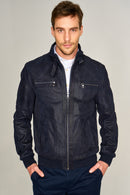 Oliver Men's Leather Jacket | Derimod