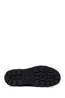 Men's Black Lace-Up Leather Casual Boot | Derimod