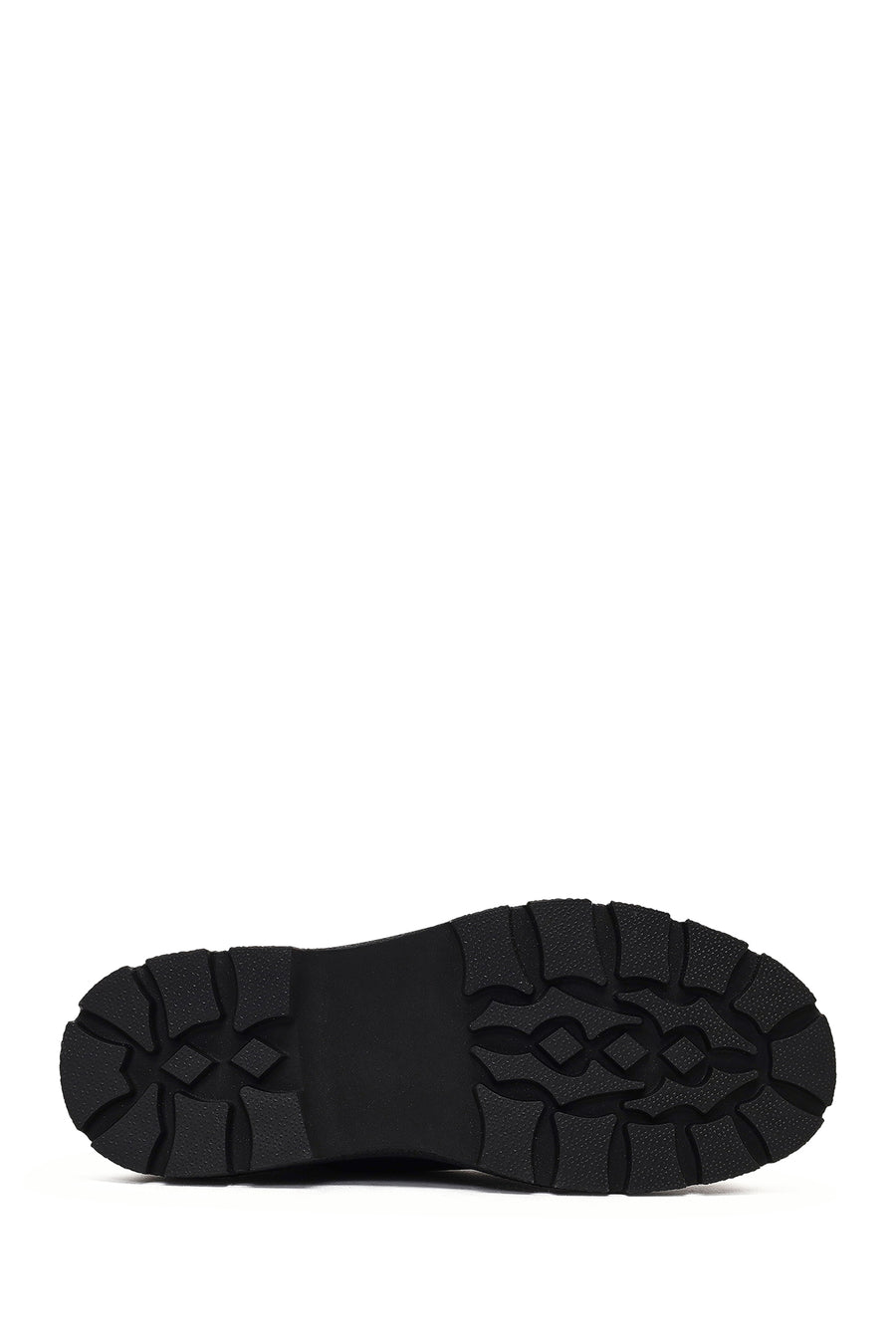 Men's Black Lace-Up Leather Casual Boot