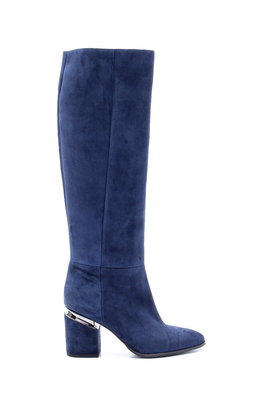 Women's Suede Heeled Boots 20WFD161810 | Derimod