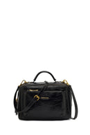 Woman Black Long-Strap Crossbody Bag | Derimod