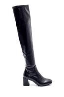 Women's Leather Heeled Boots | Derimod