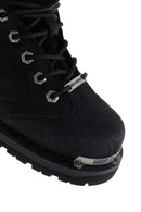 Harley Davidson Men's Black Leather Clemente Boots | Derimod