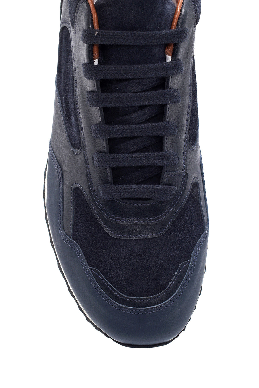 Erkek Deri Süet Detaylı Sneaker