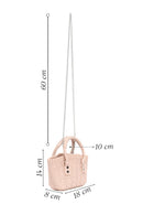 Women's Beige Long Strap Mini Jelly Handbag | Derimod