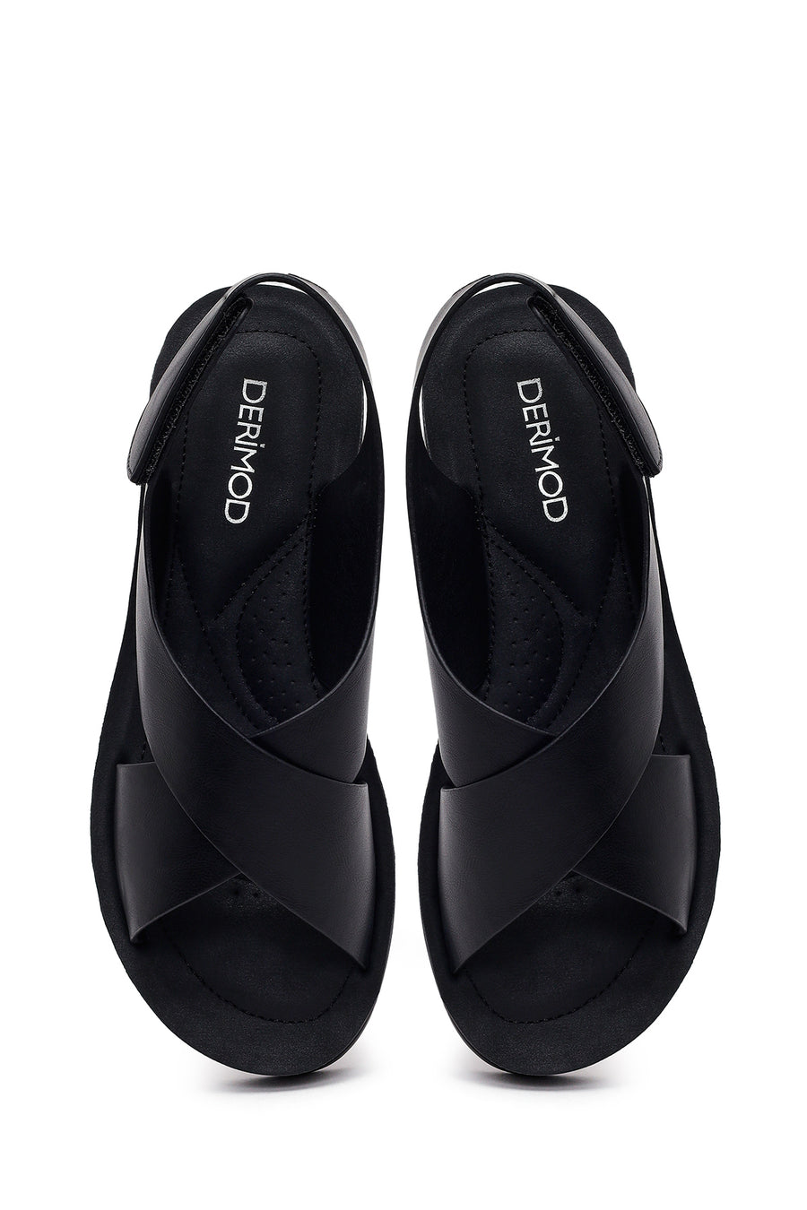 Woman Black Thick-Soled Sandal
