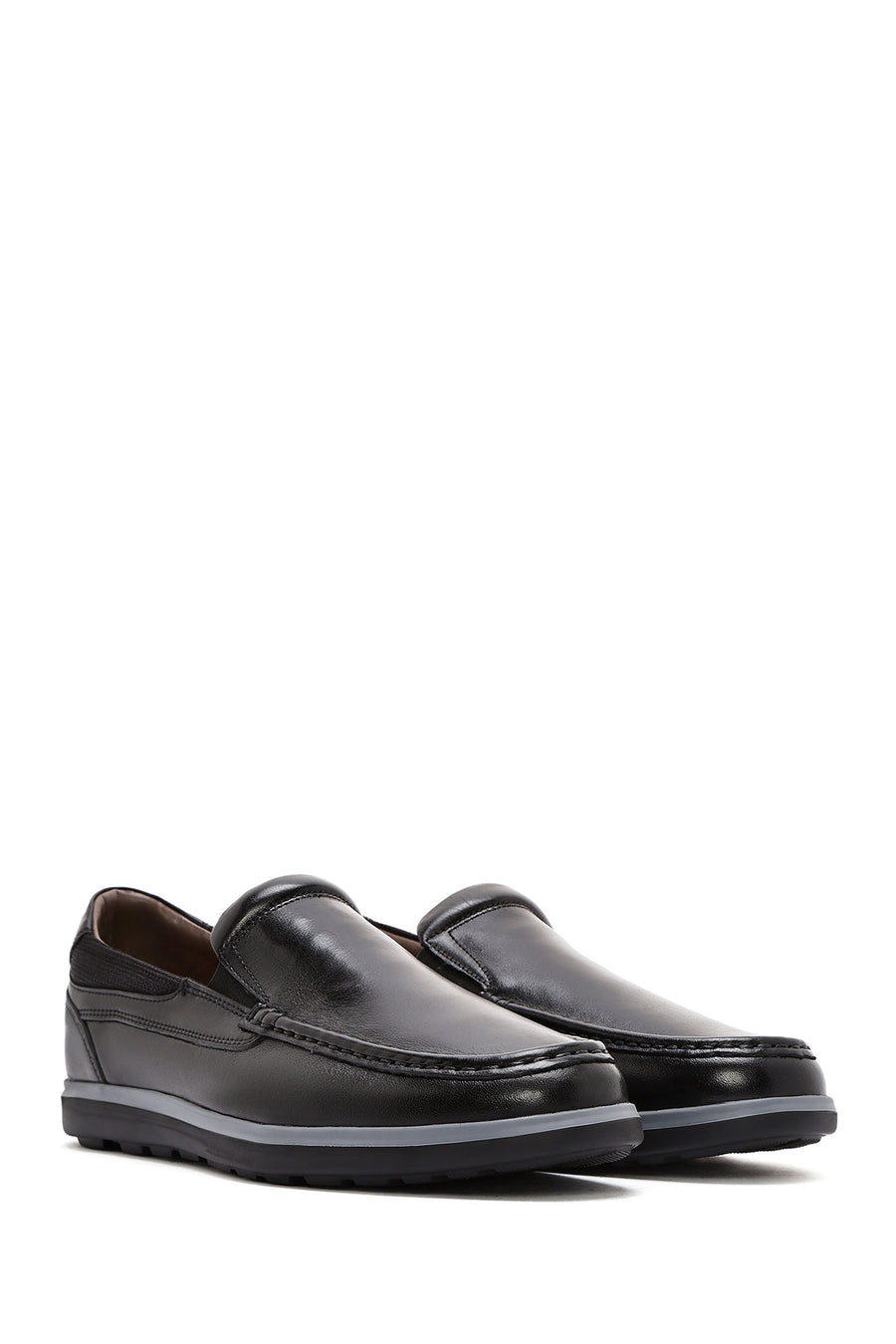Men's Black Patent Leather Classic Loafer