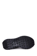 Women's Black Stone High Top Sneaker | Derimod