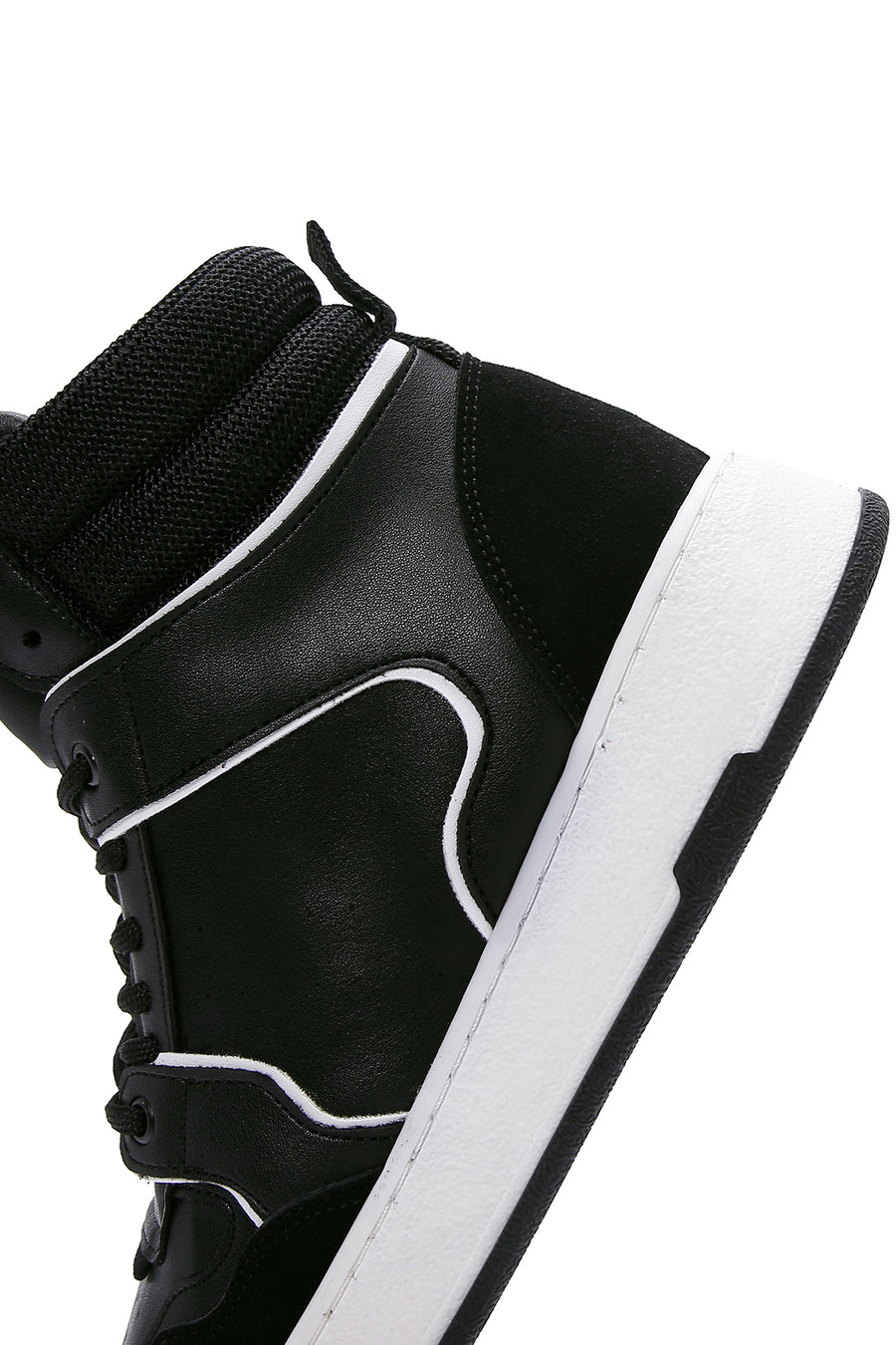 Women's Black High Top Sneaker