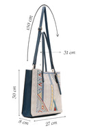Women's Multicolored Long Strap Printed Shoulder Bag | Derimod