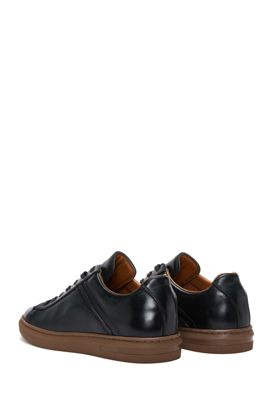 Men's Green Leather Sneaker