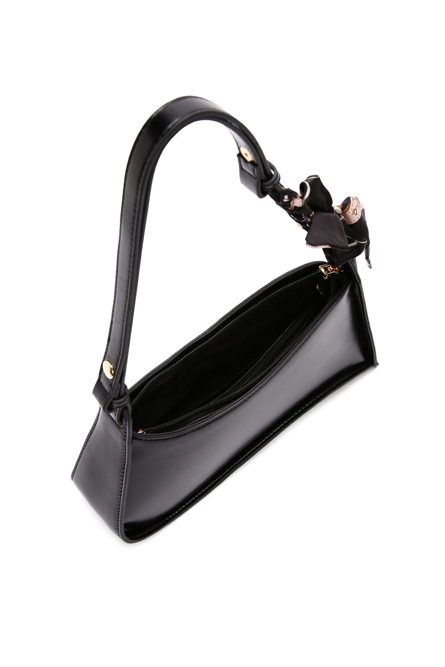 Women's Black Classic Shoulder Bag