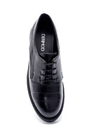 Women's Crocodile Patterned Masculine Shoes | Derimod
