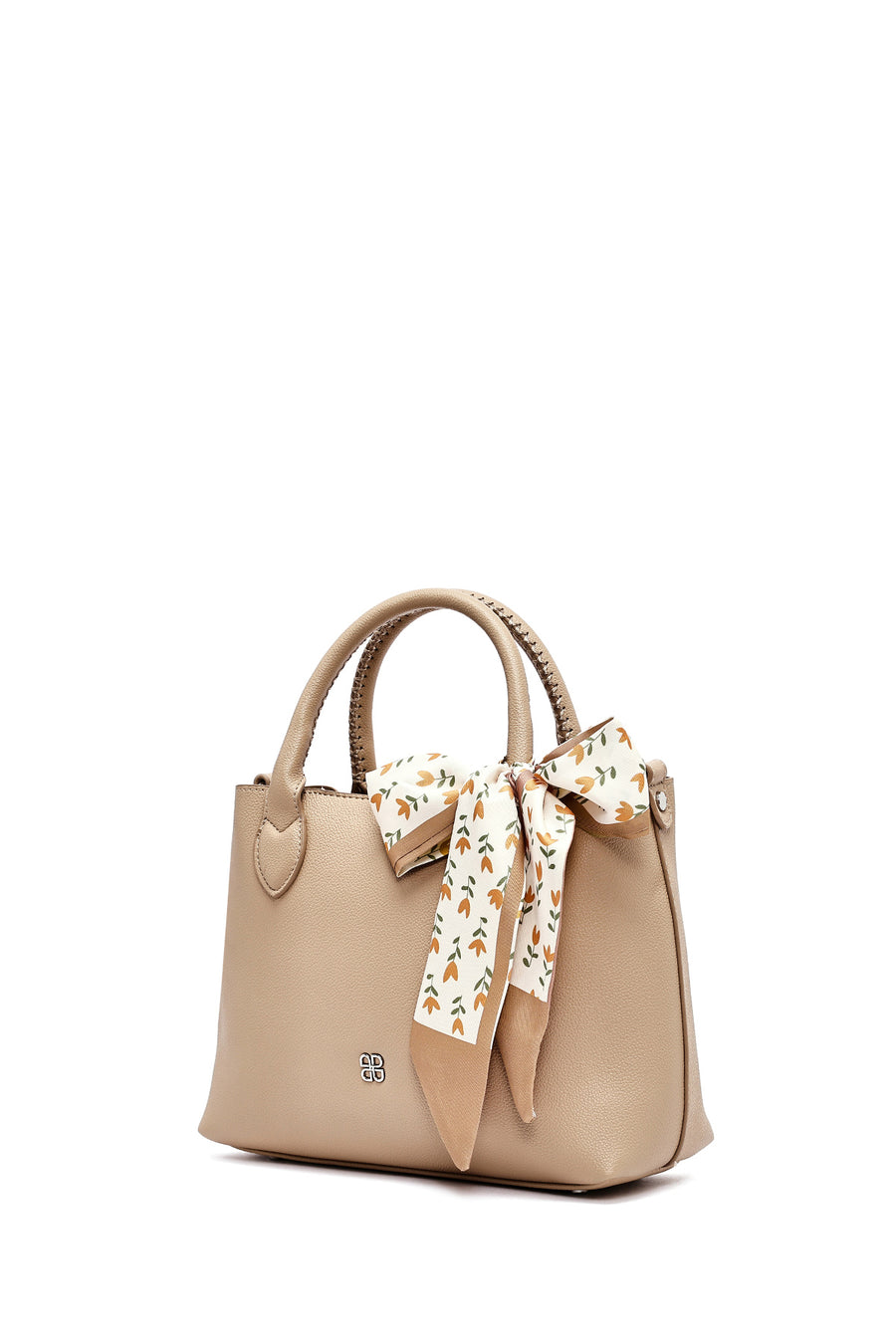 Women's Beige Long Strap Shoulder Bag