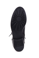 Women's Studded Leather Boots with Zipper Detail | Derimod