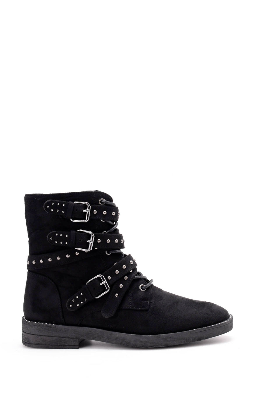Women's Stone Suede Boots 18WFE194810 | Derimod