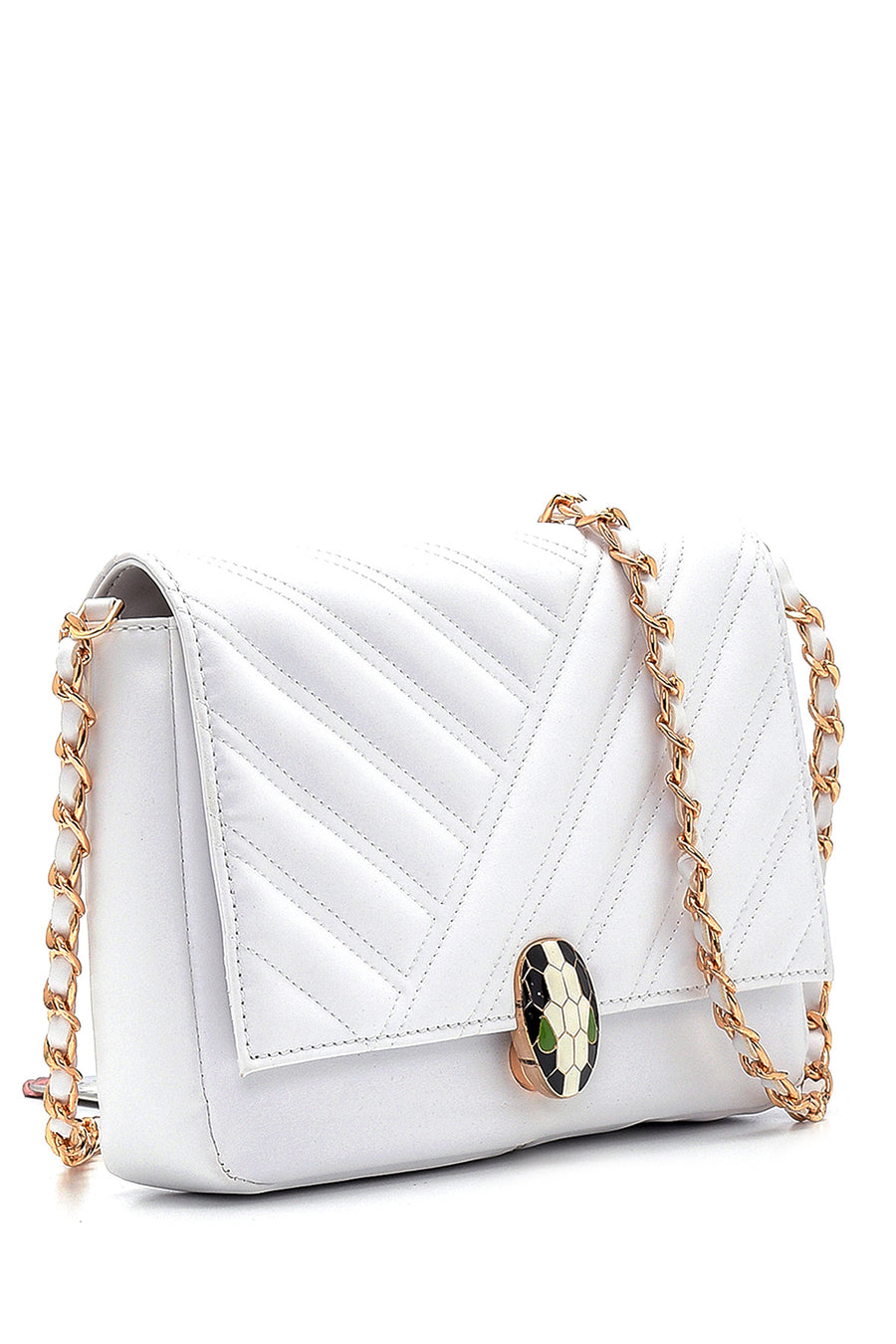 Women's Chain Detailed Shoulder Bag