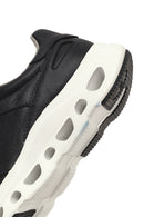 Derimod Studio Men's Black Lace-Up Thick-Soled Sneaker | Derimod