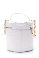 Women's Crocodile Patterned Chain Detailed Bag | Derimod