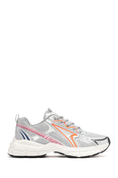 Women's Orange Chunky Sole Lace-Up Sneakers | Derimod