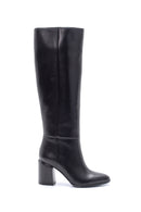 Women's Leather Heeled Boots | Derimod