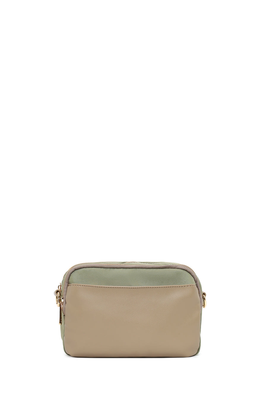 Woman Green Long-Strap Crossbody Bag