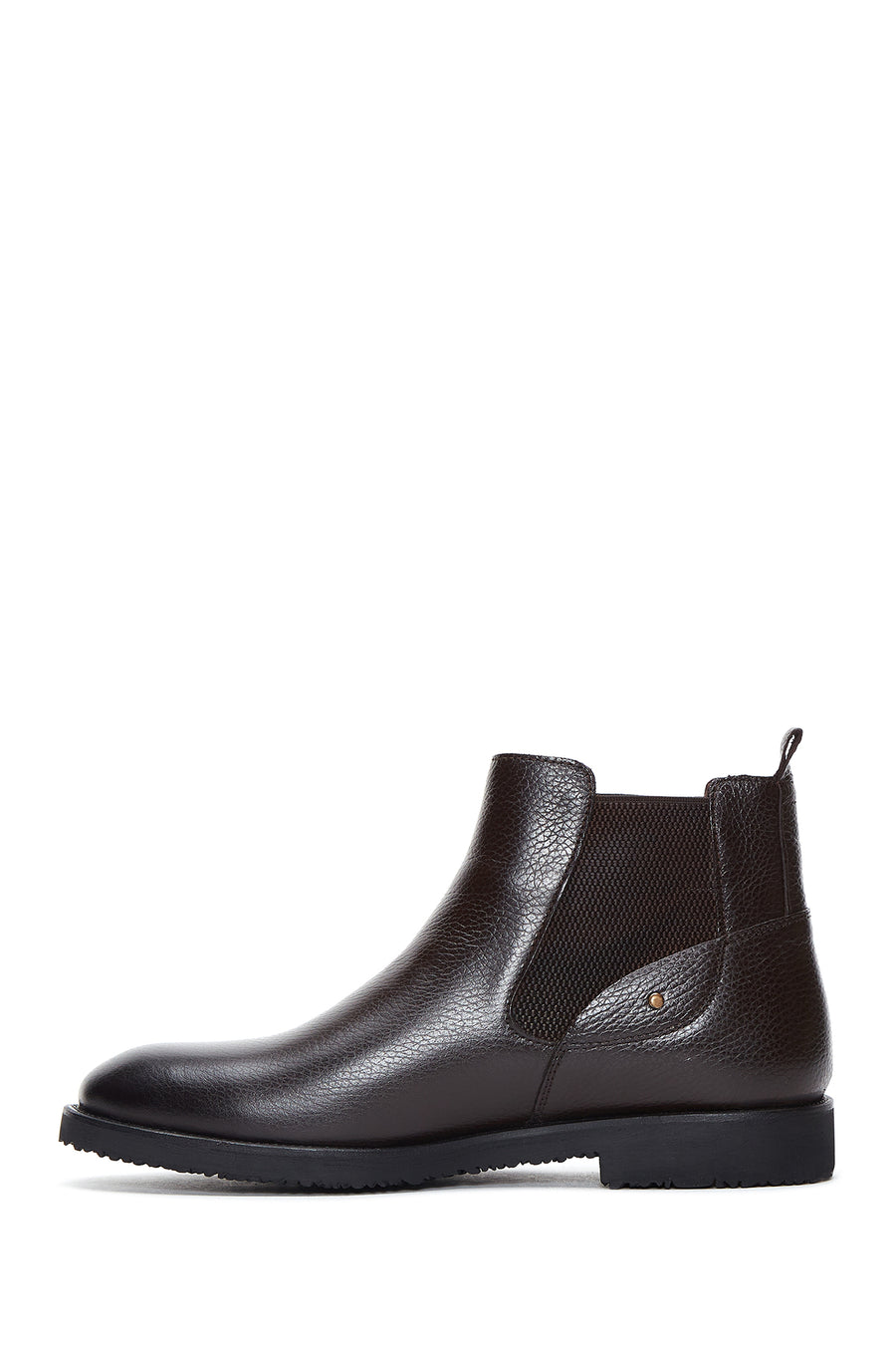 Men's Brown Leather Casual Chelsea Boots