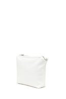 Woman White Long-Strap Printed Shoulder Bag | Derimod