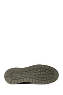 Men's Khaki Lace-Up Suede Leather Casual Shoes | Derimod