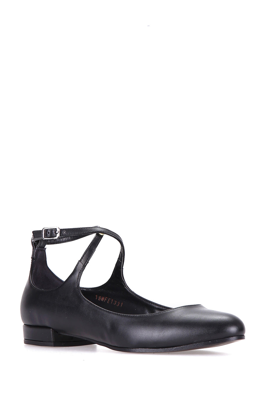 Women's Ballerinas with Ankle Strap