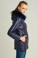 Adora Women's Leather Jacket | Derimod