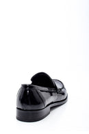 Men's Leather Patent Leather Classic Shoes | Derimod