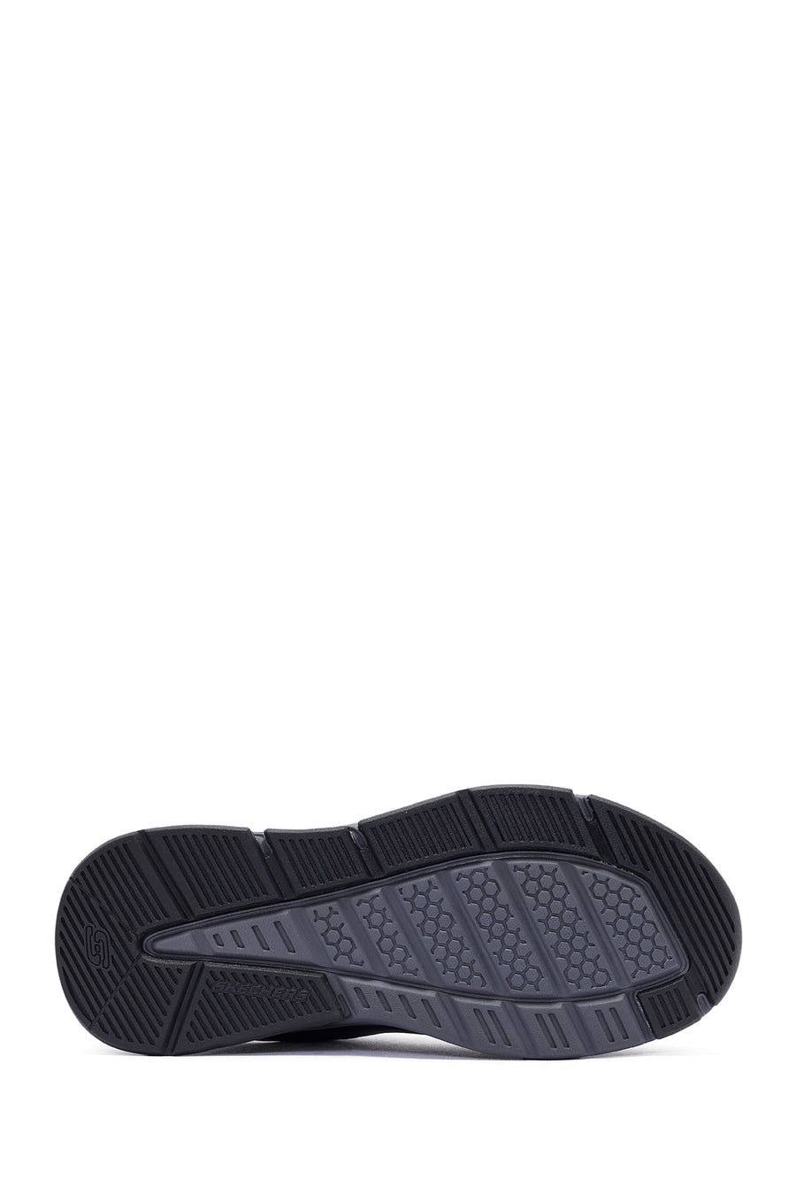 Skechers Men's Black Bengao Lace-Up Leather Sneakers