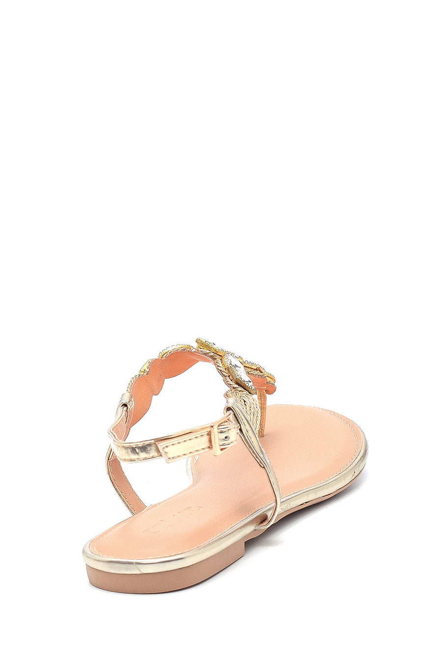 Kadın Casual Taş Detaylı Sandalet