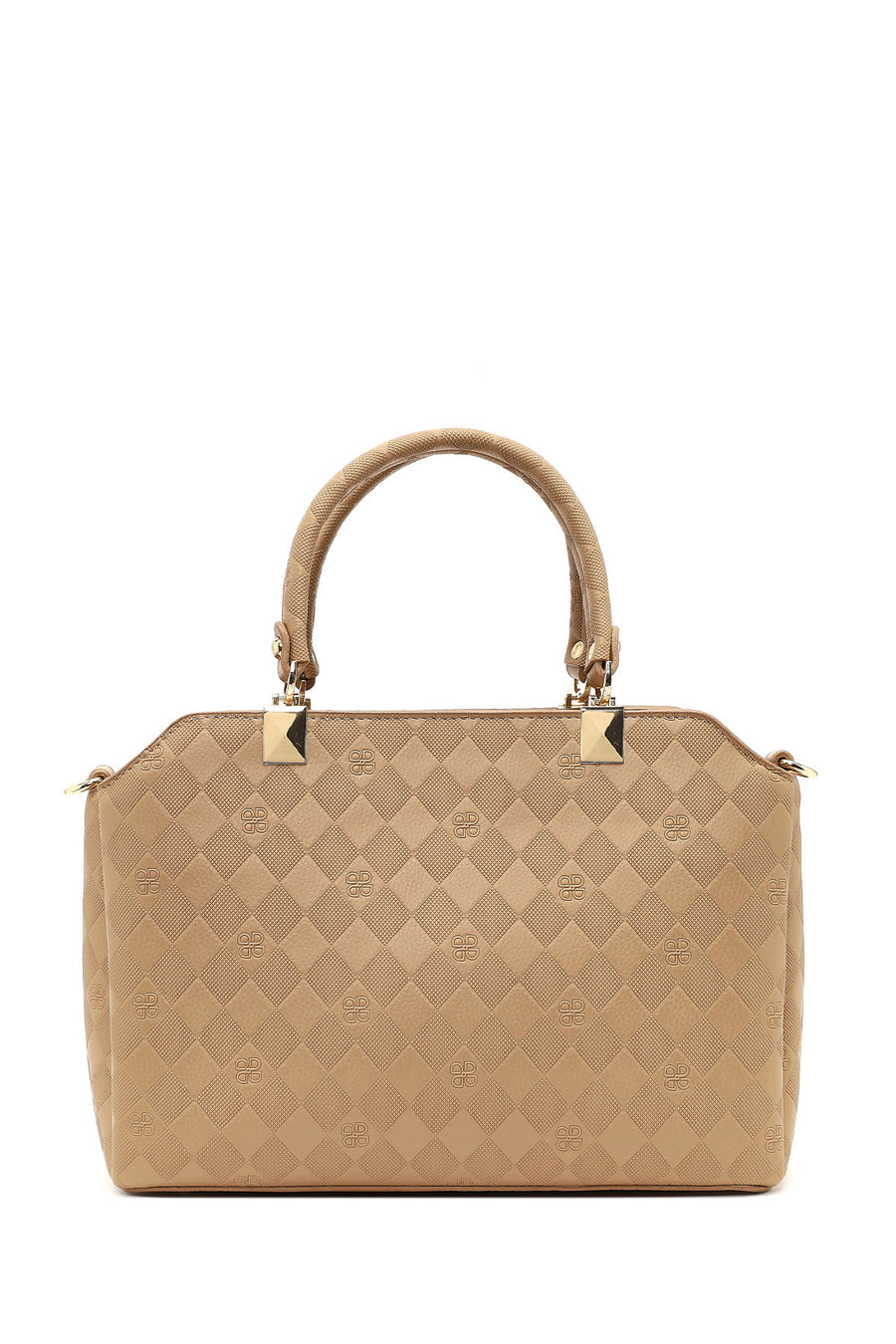 Women's Brown Long Strap Printed Sleeve Bag