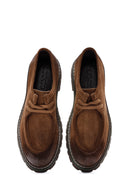 Men's Brown Lace-Up Suede Leather Casual Shoes | Derimod