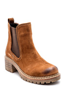 Women's Suede Leather Boots | Derimod