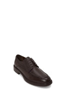 Male Brown Lace-Up Leather Casual Shoes | Derimod