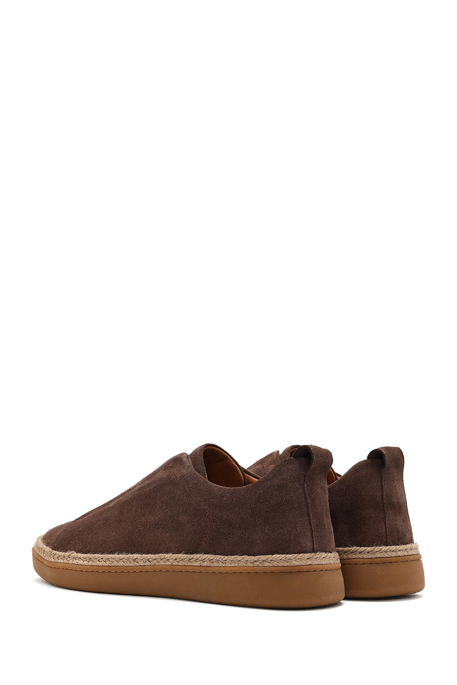 Erkek Vizon Süet Deri Sneaker