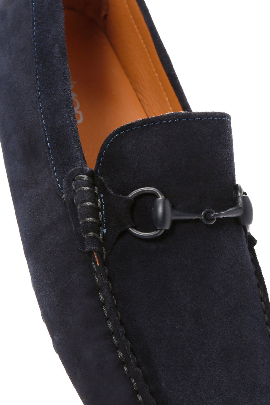 
Men's Navy Blue Suede Leather Loafer

