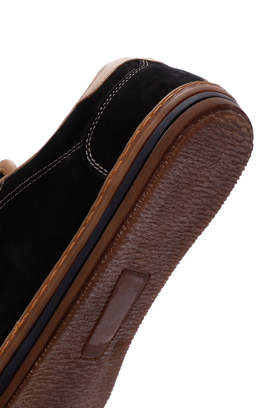 Erkek Siyah Nubuk Deri Sneaker