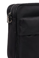 Men's Black Fabric Messenger Bag | Derimod