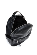 Women's Black Studded Backpack | Derimod